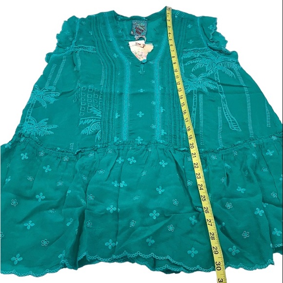 Johnny Was Palm Oriana Embroidered Tunic Size Small - Picture 14 of 16